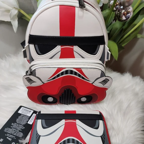 Set of 2 Incinerator Trooper Cosplay Backpack&Matching wallet Set of 2 Incinerator Trooper Cosplay Backpack&Matching  main image 3